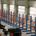 Cantilever car racking system for warehouse